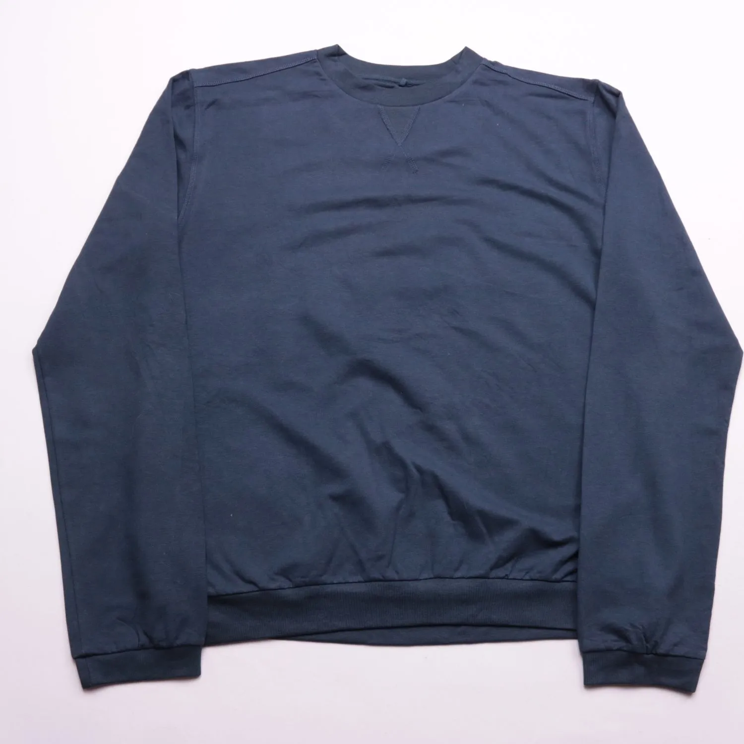Тёмно-синий свитшот Vulpine с круглой горловиной, размер 60 (3XL)